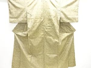 抽象花模様織り出し西陣お召着物